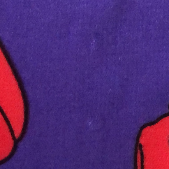 Red Hat Society Purple Scarf Bandana VTG - Picture 8 of 14